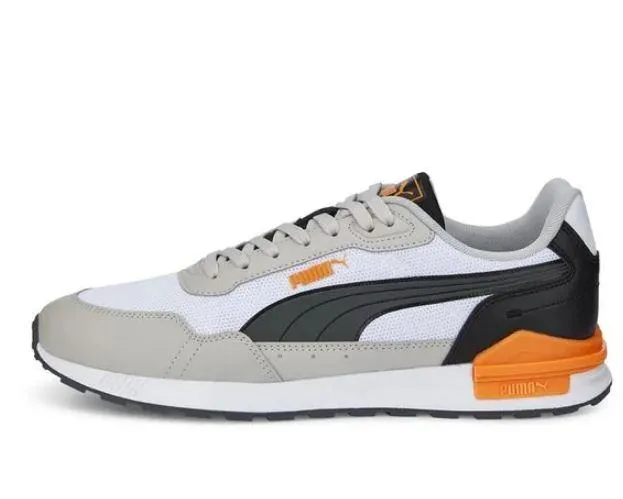 Zapatillas Puma Graviton Mega Gris/Blanco/Naranja