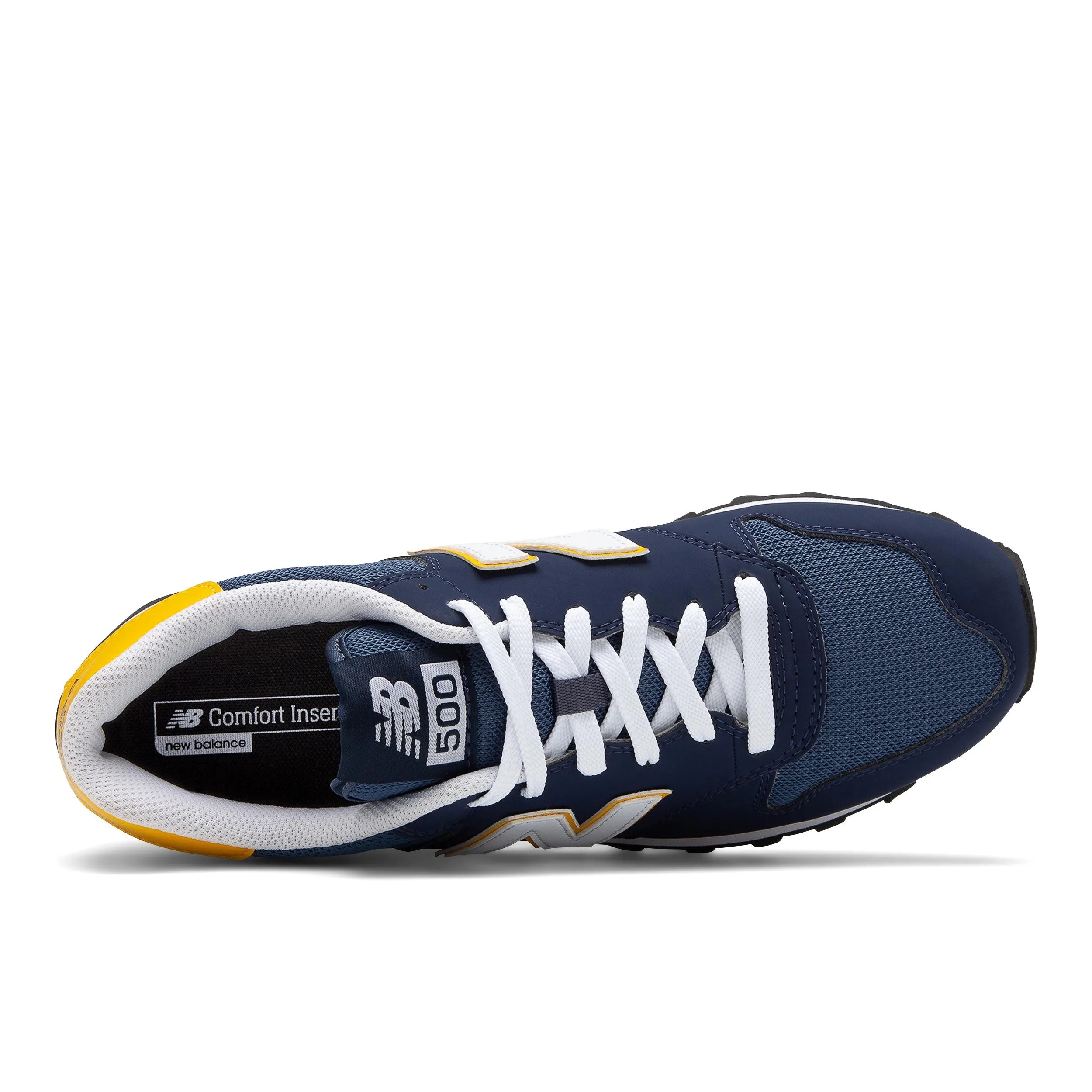Zapatillas Urbanas Hombre New Balance 500 Azul/Amarilla