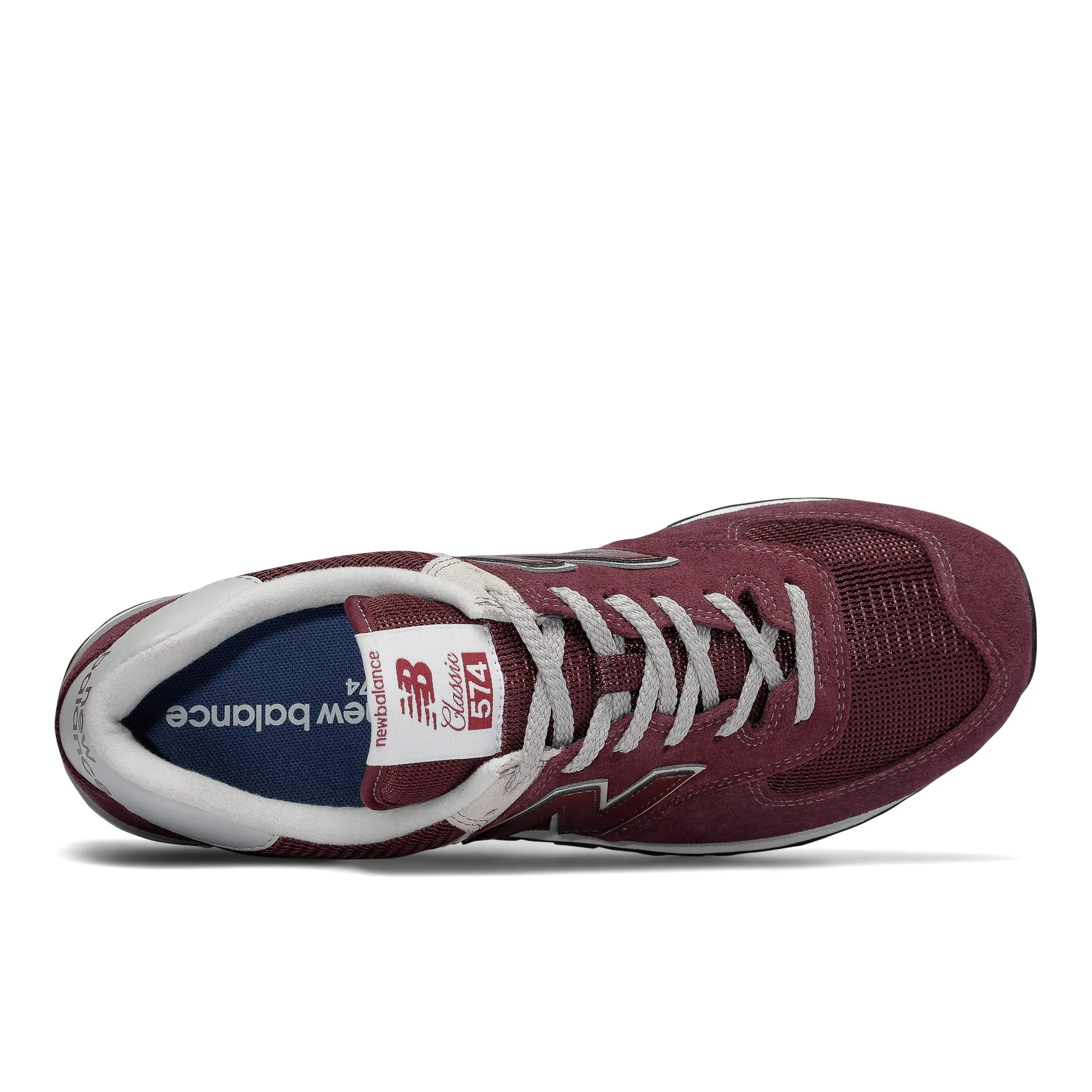 Zapatillas Urbanas Hombre New Balance 574 Burdeo