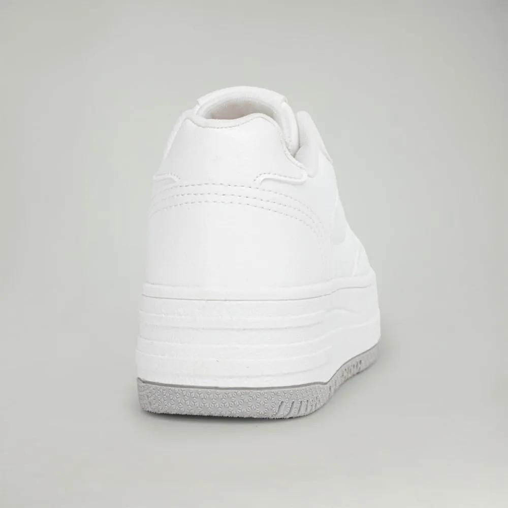 Zapatillas Urbanas Hypnotic Para Mujer Double Plat Blanco