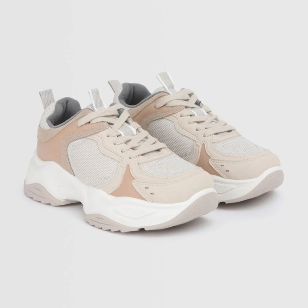 Zapatillas Urbanas Malabar Para Mujer Camel Beige