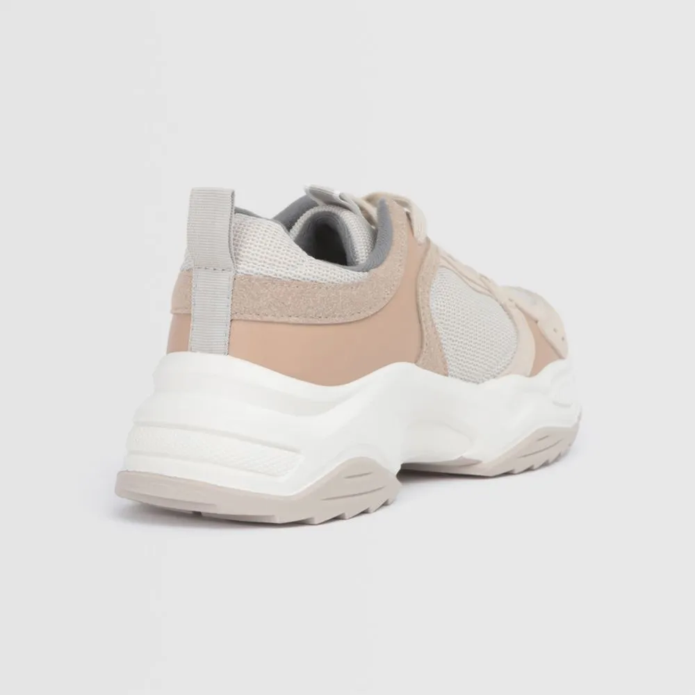 Zapatillas Urbanas Malabar Para Mujer Camel Beige