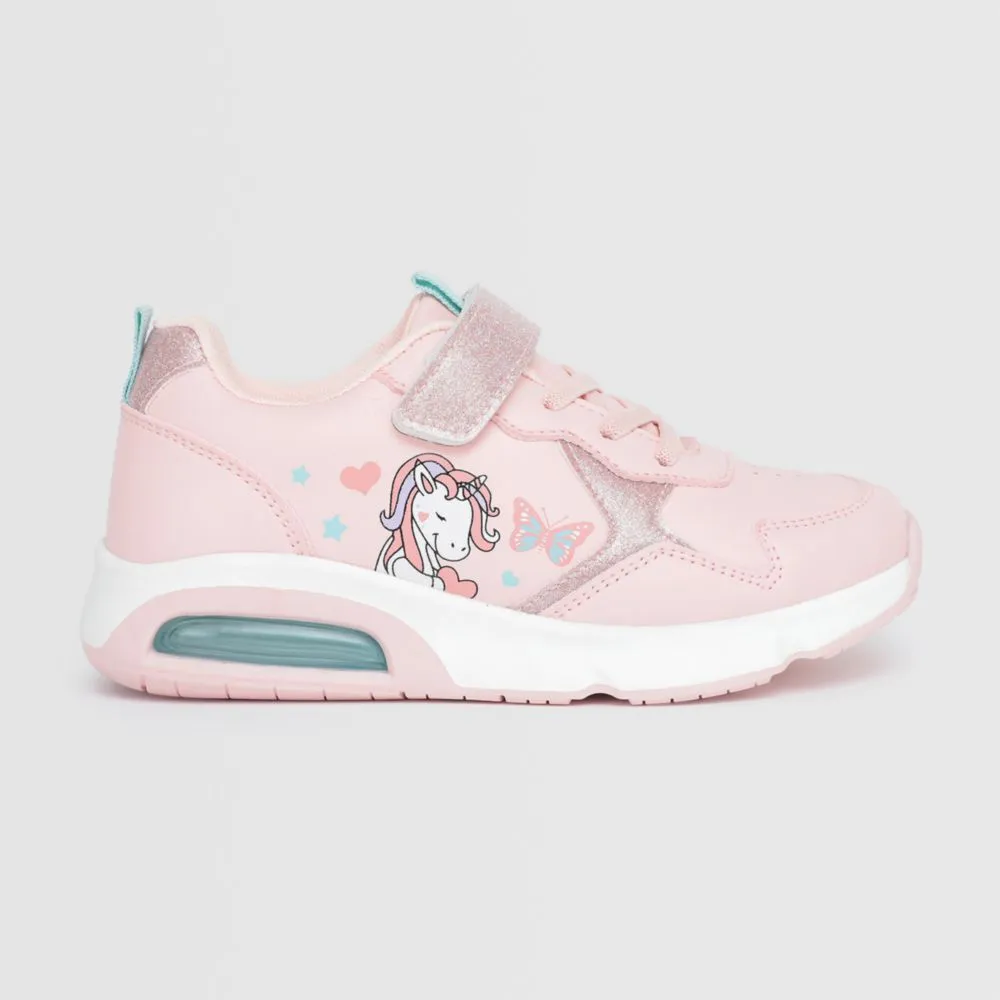 Zapatillas Urbanas Para Niña Circus Pu Airuni Rosado