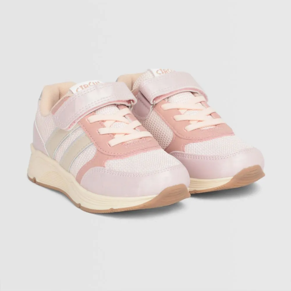 Zapatillas Urbanas Para Niña Circus Tex Isa Rosado