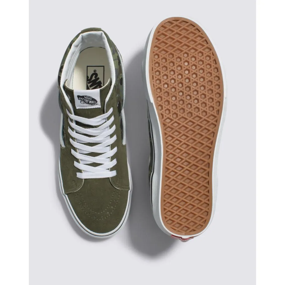 Zapatillas Urbanas Vans Para Hombre Verde Textil 1