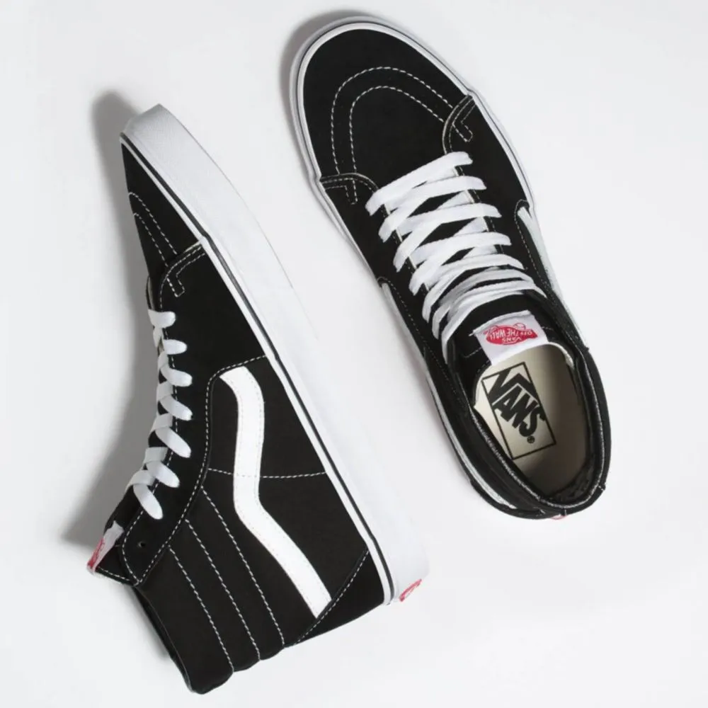 ZAPATILLAS VANS URBANAS UNISEX SK8HI NEGRO2
