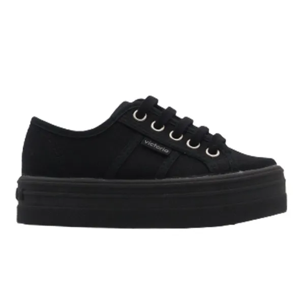 Zapatillas Victoria 109201 Negro Mujer