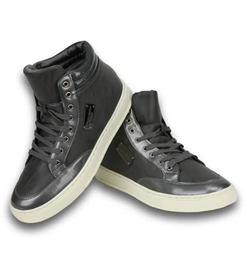 ZAPATILLAS ZAPATOS PARA HOMBRE  GRIS