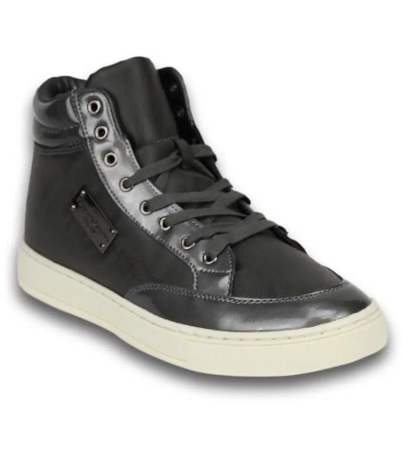 ZAPATILLAS ZAPATOS PARA HOMBRE  GRIS