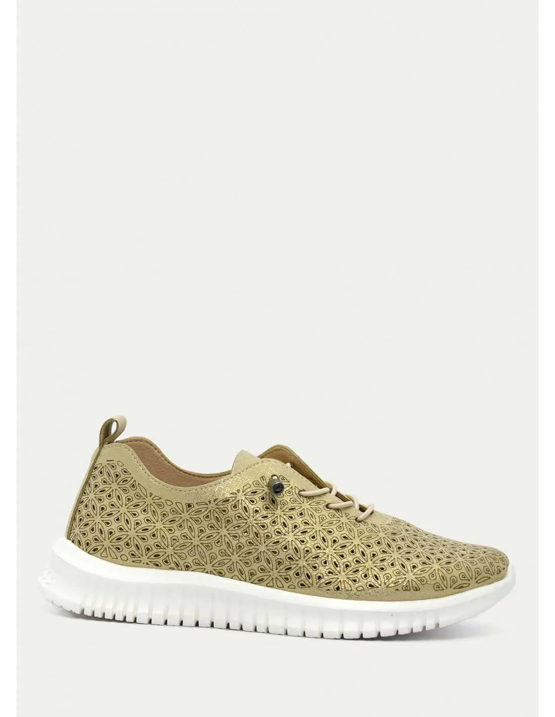 ZAPATO CASUAL YUMAS CURAZAO ORO 