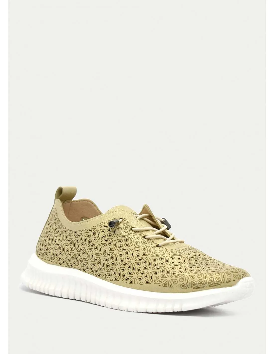 ZAPATO CASUAL YUMAS CURAZAO ORO 
