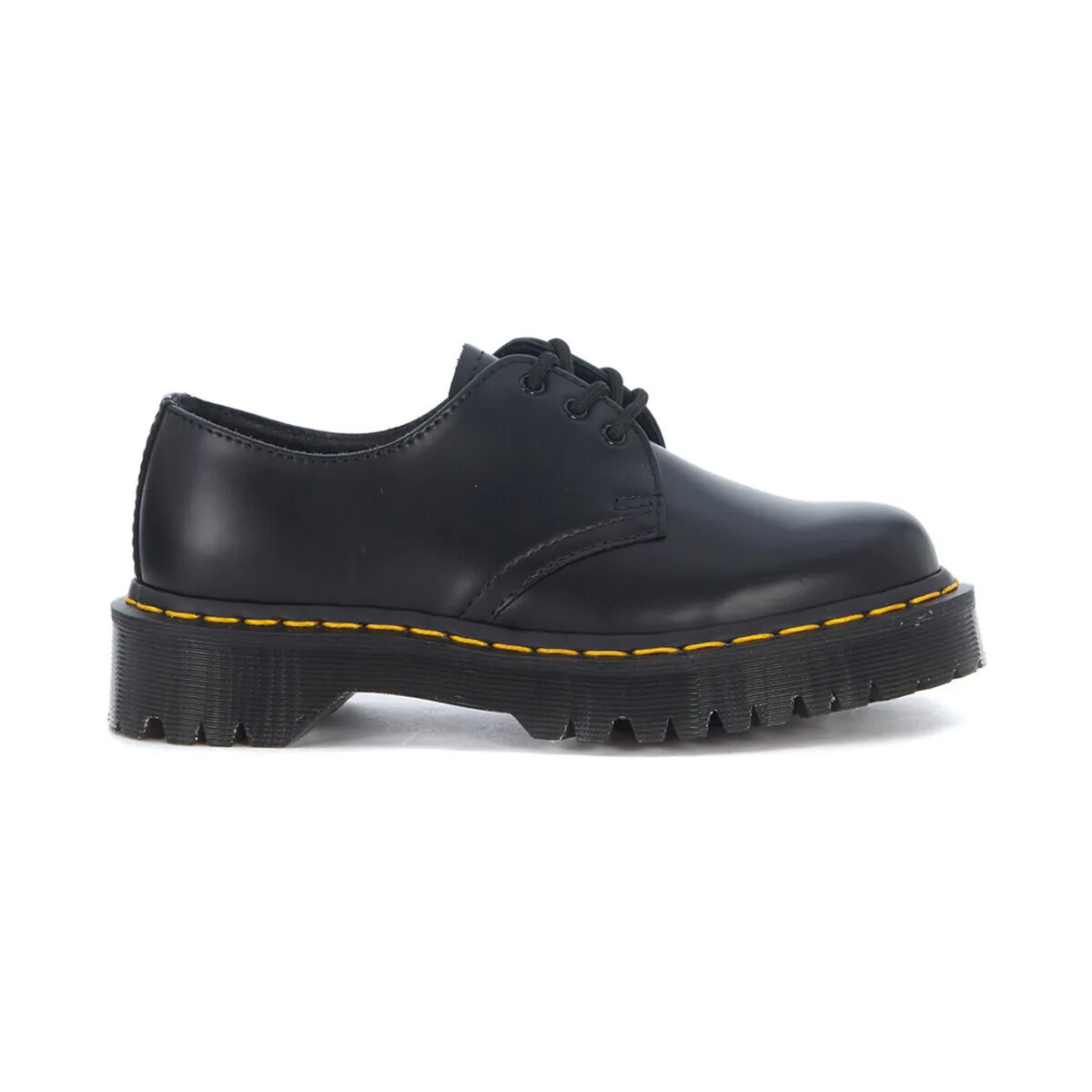 Zapato con cordones  Bex 1461 cuero negro de