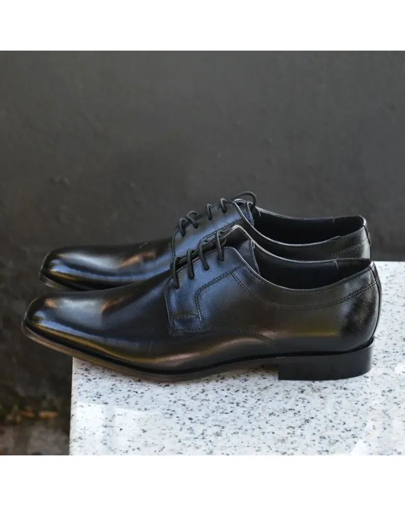 Zapato de vestir negro PIEL Baerchi 4940
