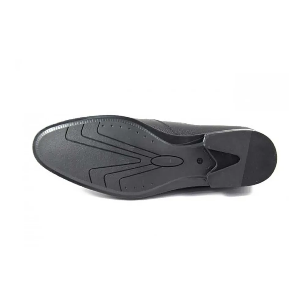 Zapato de vestir negro PIEL Baerchi 4940