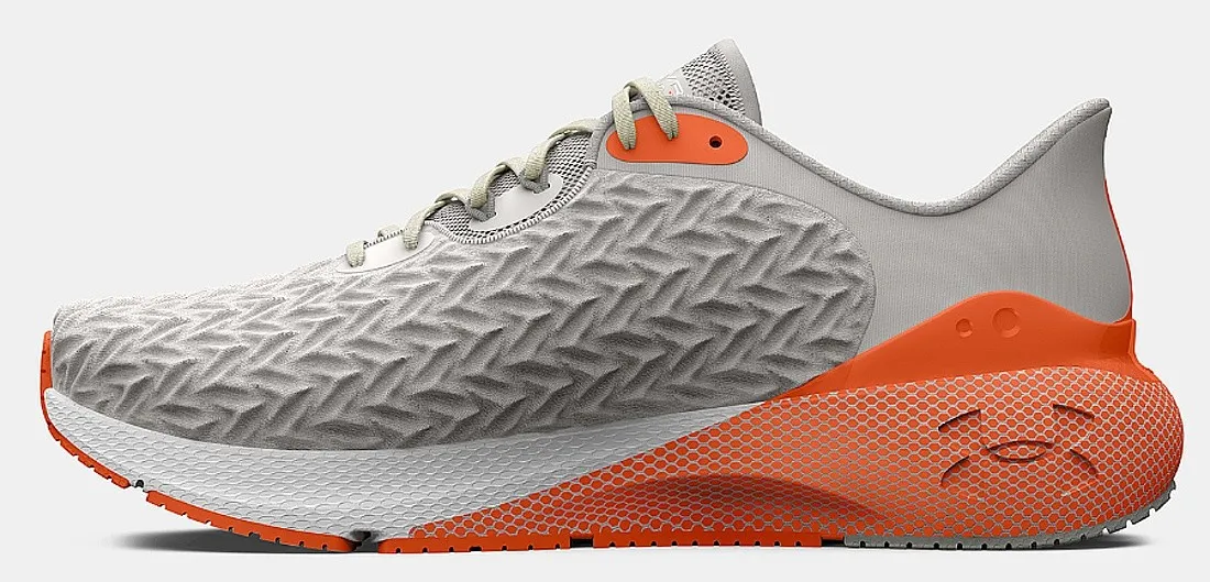 ZAPATOS UNDER ARMOUR HOVR MACHINA 3 CLONE  WHITE CLAY/DARK TANGERINE  WOMEN´S