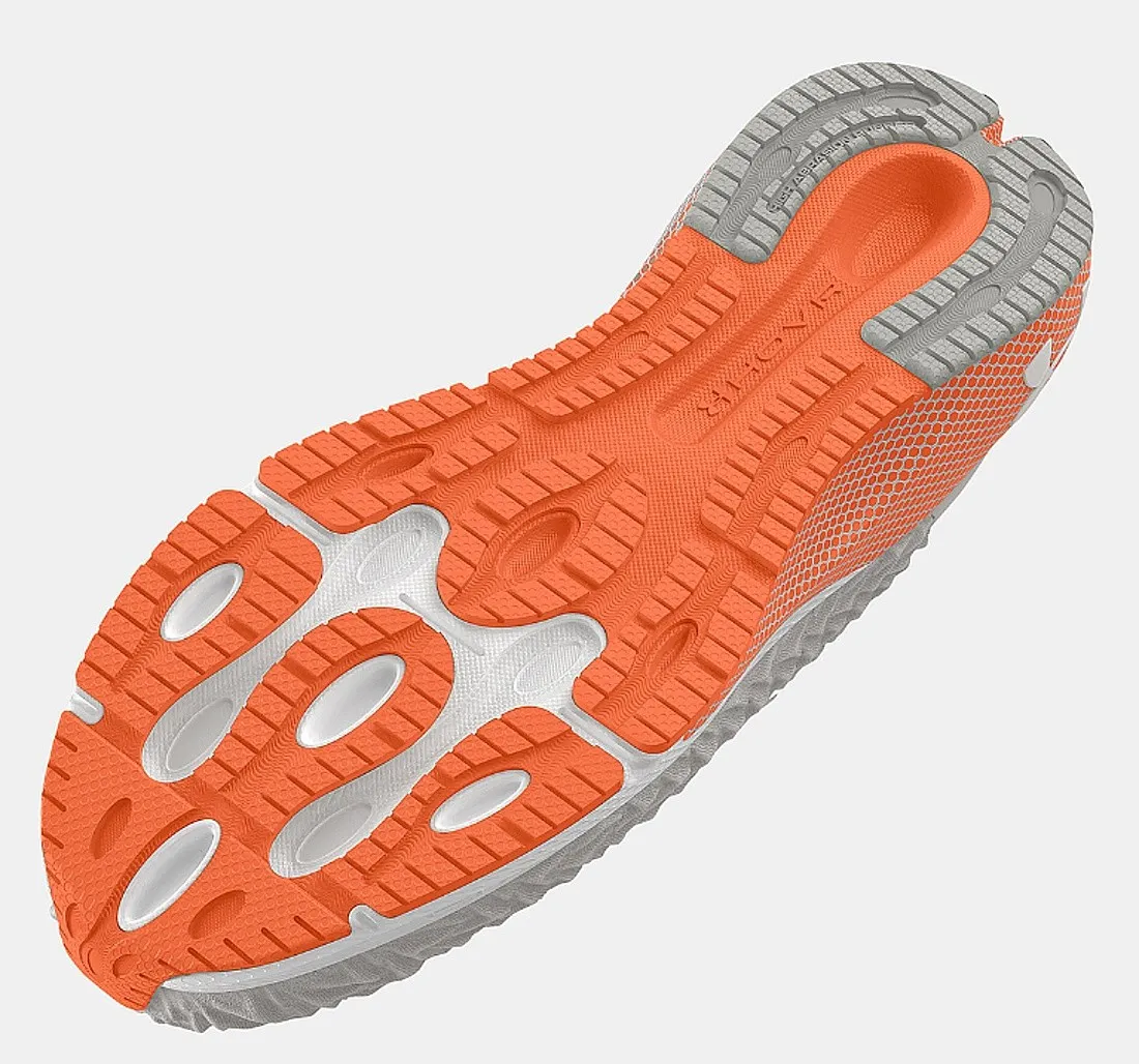 ZAPATOS UNDER ARMOUR HOVR MACHINA 3 CLONE  WHITE CLAY/DARK TANGERINE  WOMEN´S