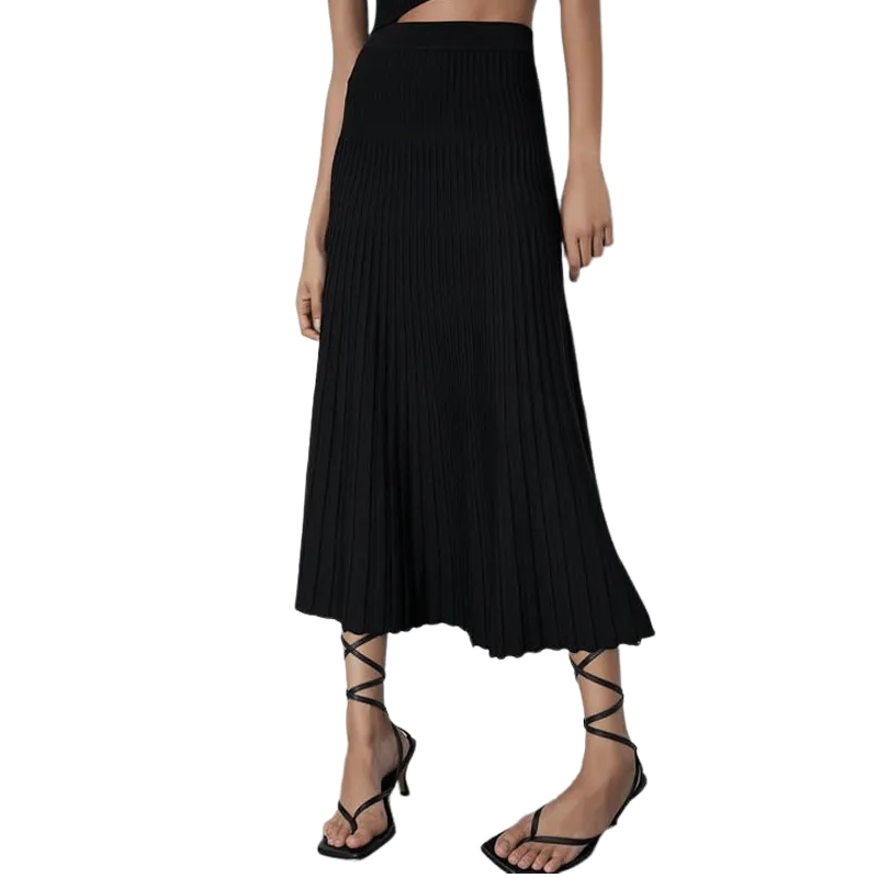 ZARA Falda Plisada