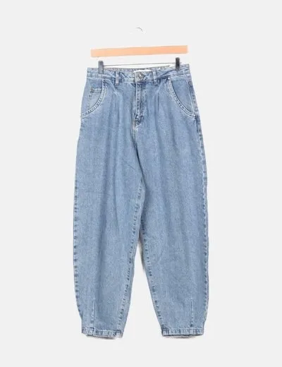 Zara Jeans azul boyfriend
