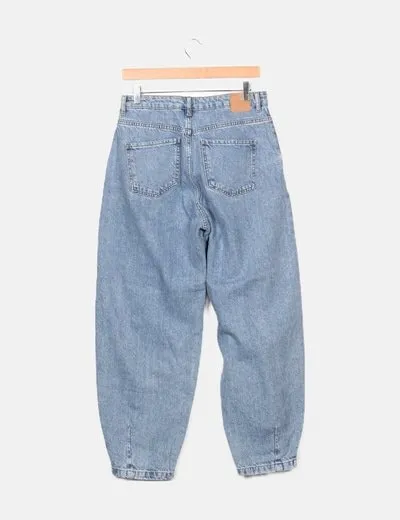 Zara Jeans azul boyfriend