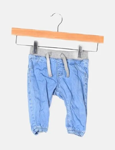 Zara Jeans azul básico