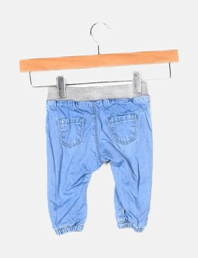 Zara Jeans azul básico