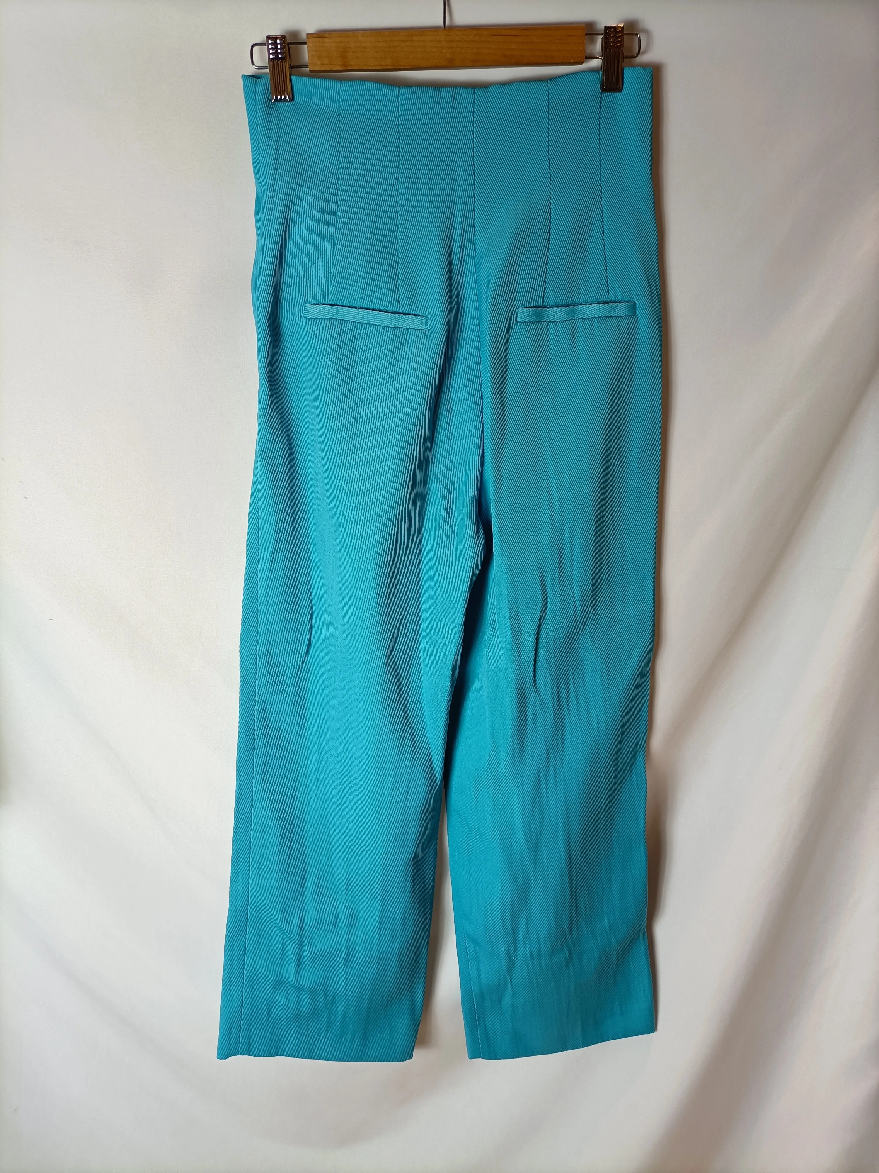 ZARA. total look turquesa T.xs/s