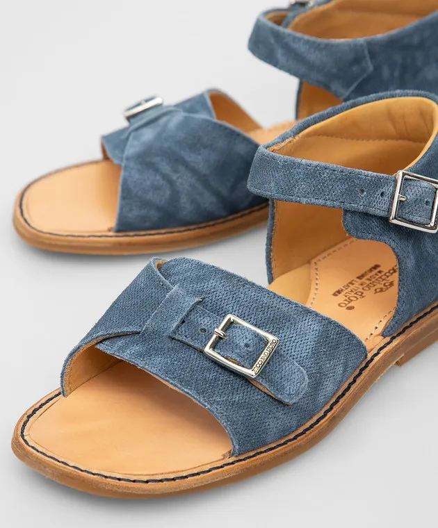 Zecchino D'oro Children's blue sandals